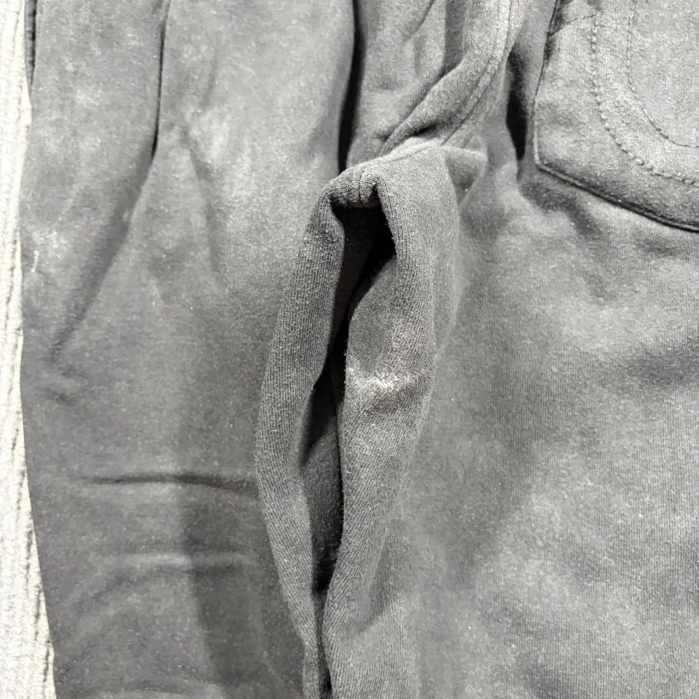 True Religion Sweatpants Men's S Black Jogger Streetwear Lounge Comfort Hip Hop